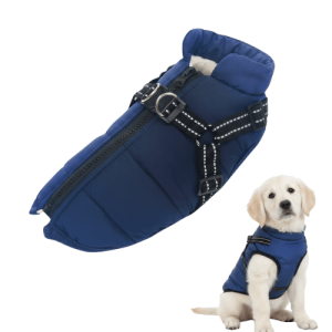 Honden Winterjas – Waterdichte & Warme Fleece...